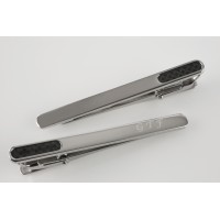 Stainless Steel Detailed Tie Clip